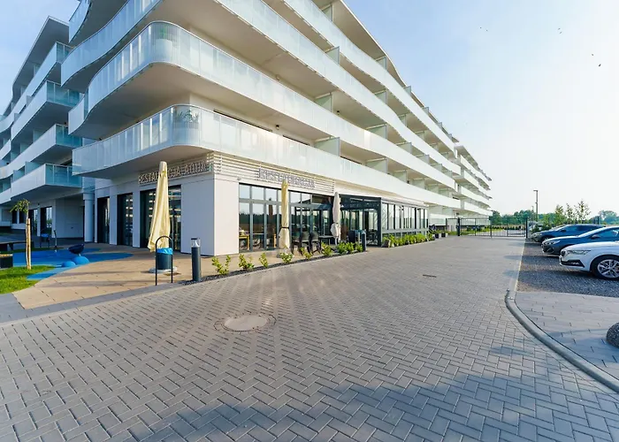Z Basenem Polanki Aqua D306 Lägenhet Kołobrzeg